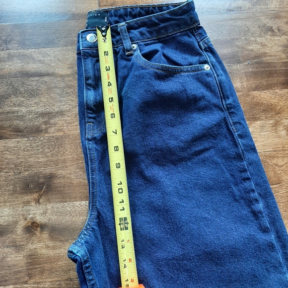 Asos Dark Blue Baggy Jeans - Picture 6 of 11